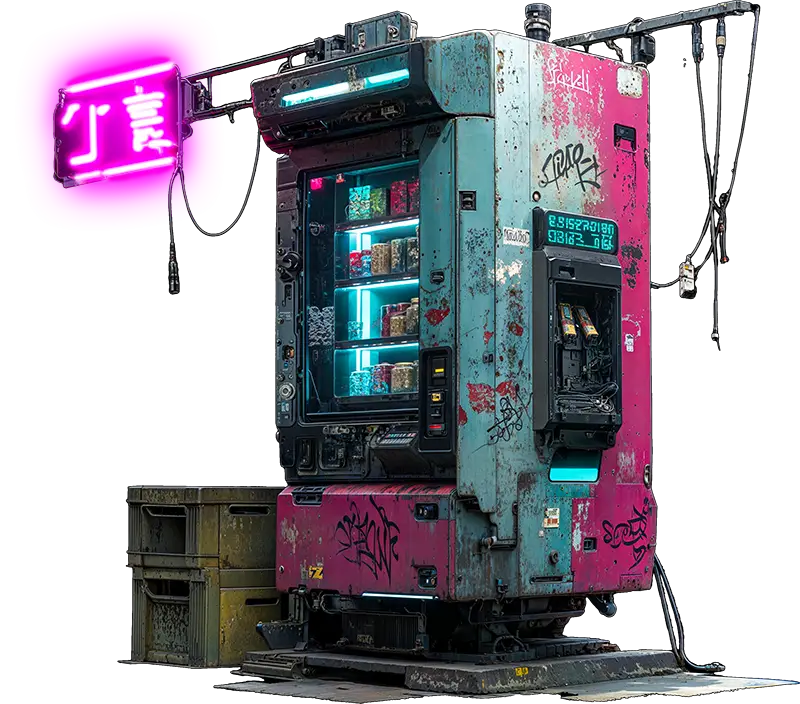 M-Credz Vendor Machine